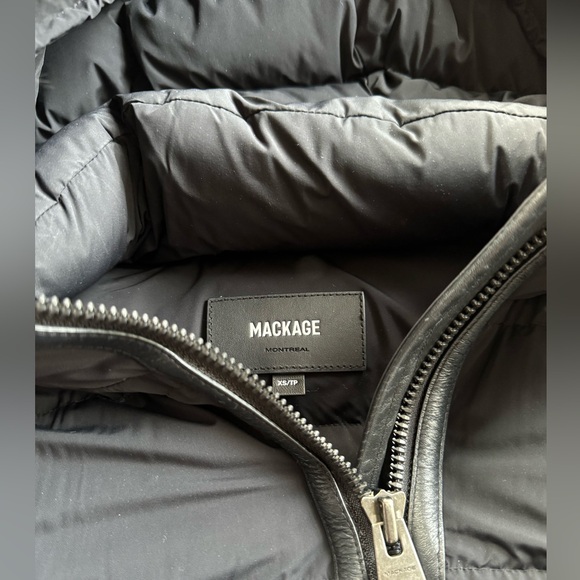 Mid coat Mackage duvet xs - Picture 2 of 3